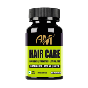 Hair Care Biotin Plus Blend & DHT Blocker, Bamboo shoot extract, Vitamin B7, Vitamin C, B3, Folic Acid Keeps Hair Healthy & Strong (60 Tablets)