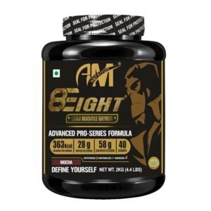 8Eight Lean Muscle Gainer | 28g Protein, 363kcal, 58g Carbs | Lean Muscle Growth | Increased Endurance | Speedy Recovery