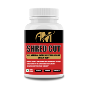 Shred Cut Formula with 1000mg L-Carnitine & L Tartrate | CLA | Green Coffee Bean Extract | Garcinia Cambogia (60 Veg Tablets)