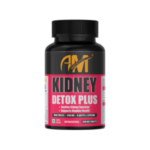 Kidney Detox Plus | N-Acetyl L-Cysteine 1000mg Milk Thistle Ext 500mg | Pumpkin Seed Extract | Support Kidneys, Bladder & Liver Health, For Men & Women (60 Tablets)