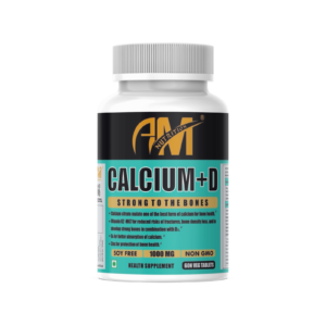 Calcium Tablets for Women and Men with Vitamin D3, Vitamin K2-MK7, Magnesium, Zinc (60 Veg Tablets)
